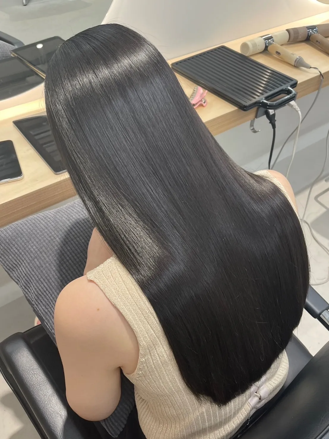 【クセ毛卒業宣言！私史上最高のストレートに】