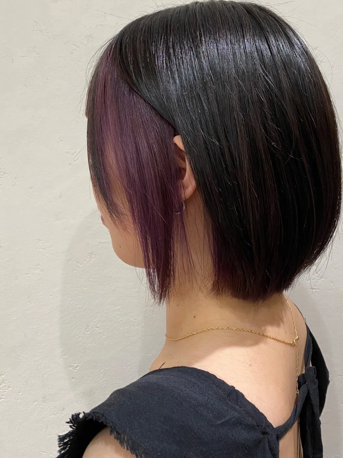 インナーカラーバイオレット