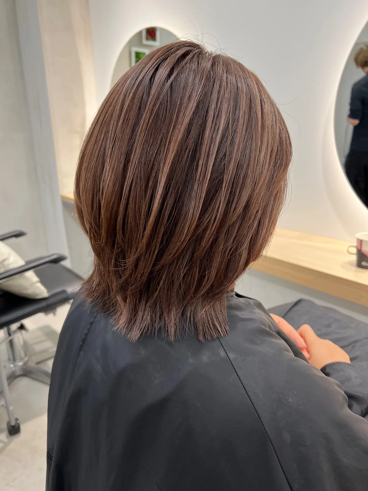 白髪ぼかしハイライト