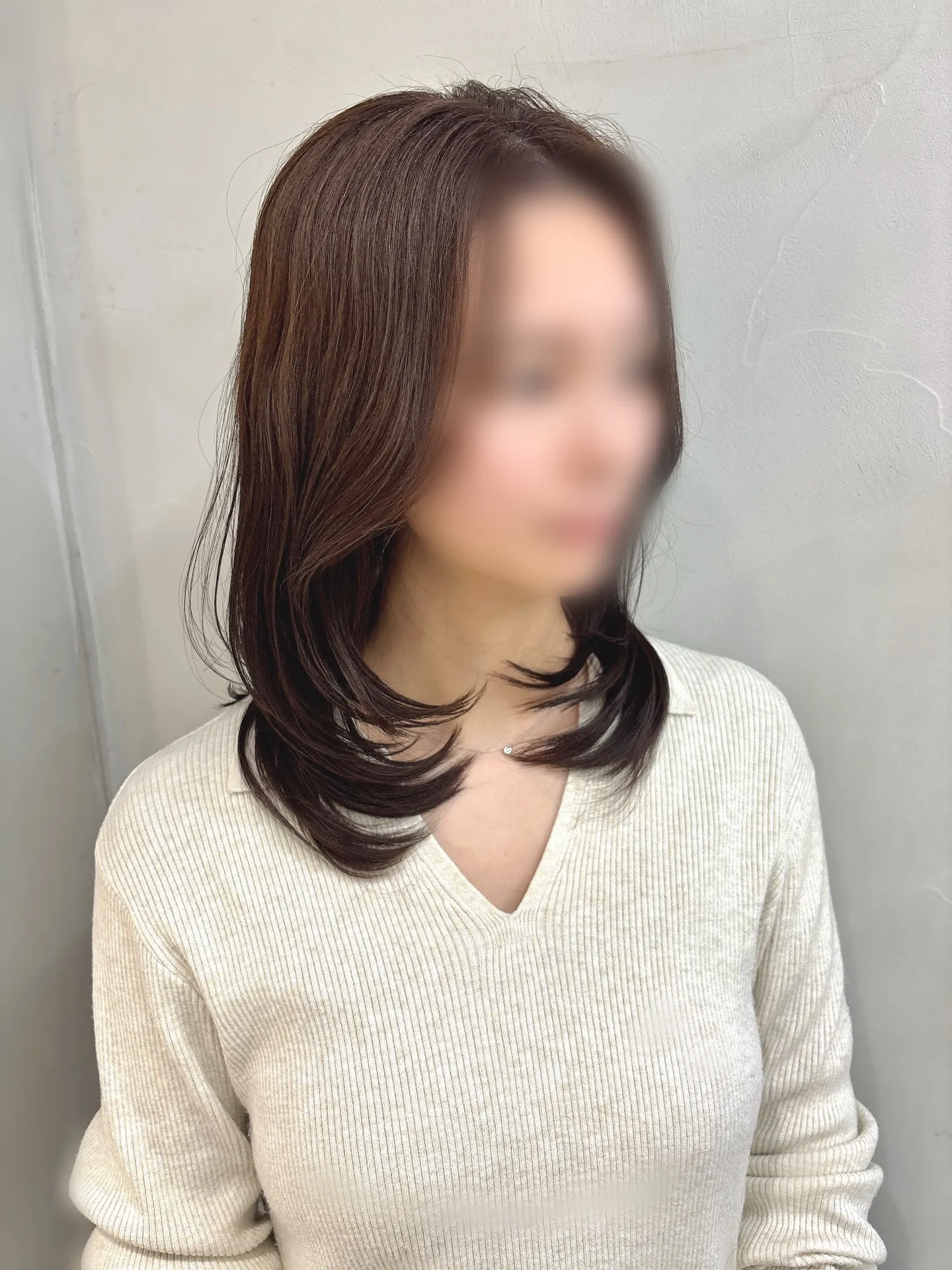 【ワンカールで決まるレイヤーカット】