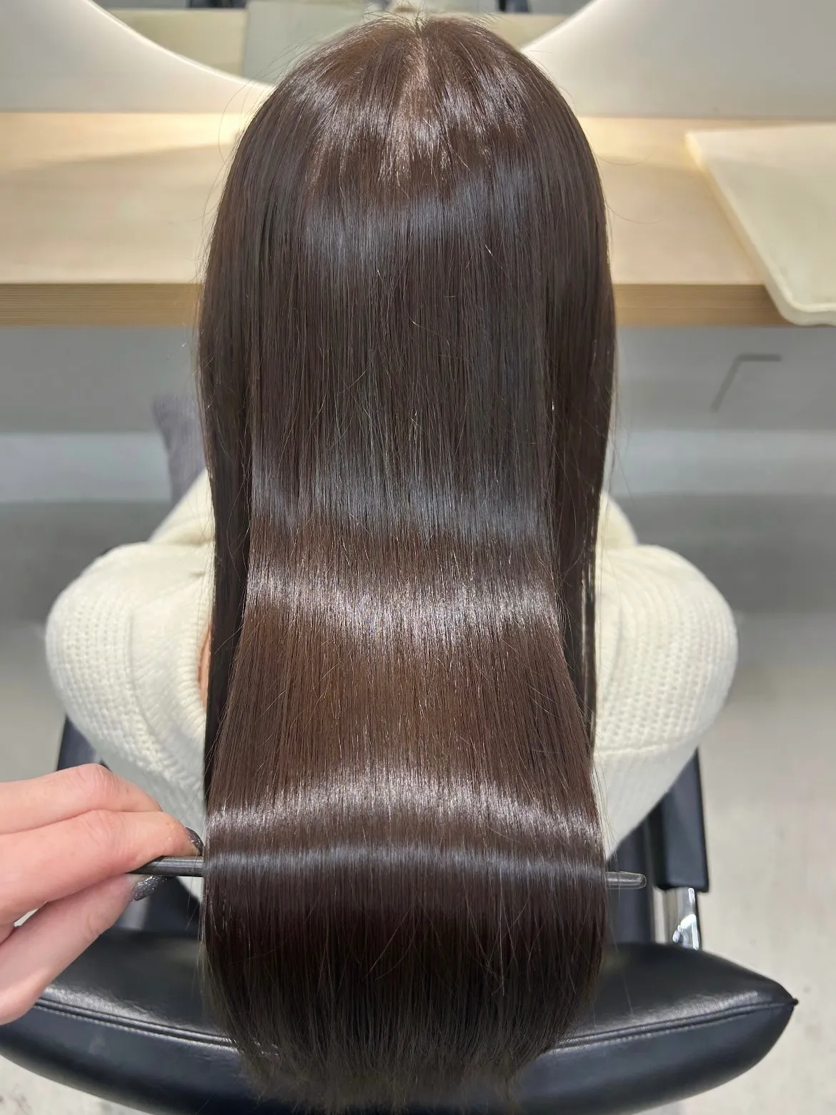 髪質改善メテオトリートメントでうるツヤ髪に♪