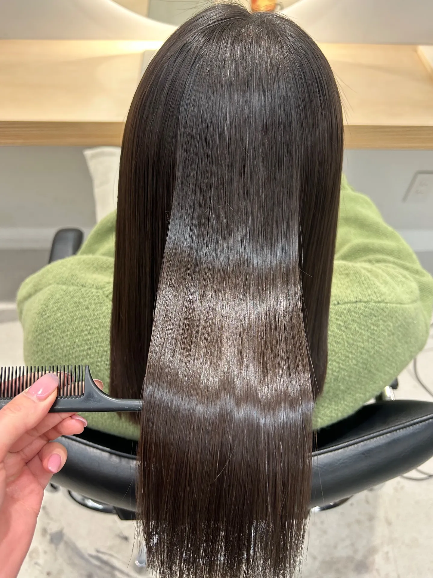 髪質改善メテオトリートメントでうるツヤ髪に♪